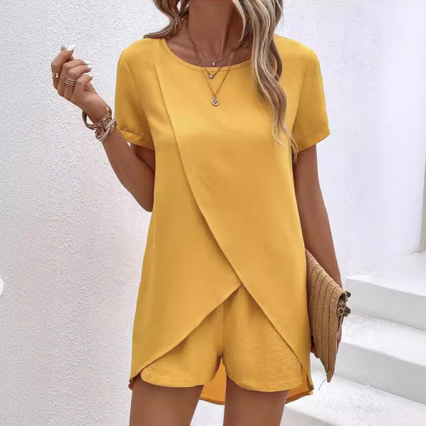 Brittney |  Elegant Summer Co-Ord Lounge Set